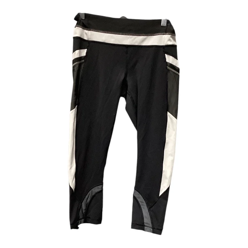 Athletic Capris By Lululemon In Black, Size: 6