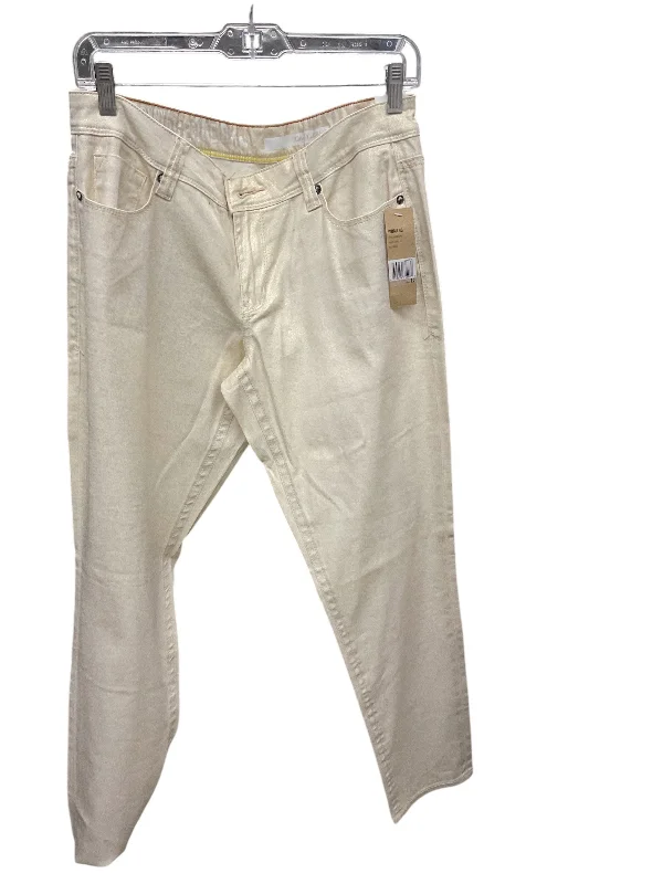 Jeans Straight By True Religion In Gold, Size: 14