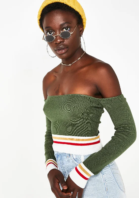 Kush Real Talk Crop Sweater