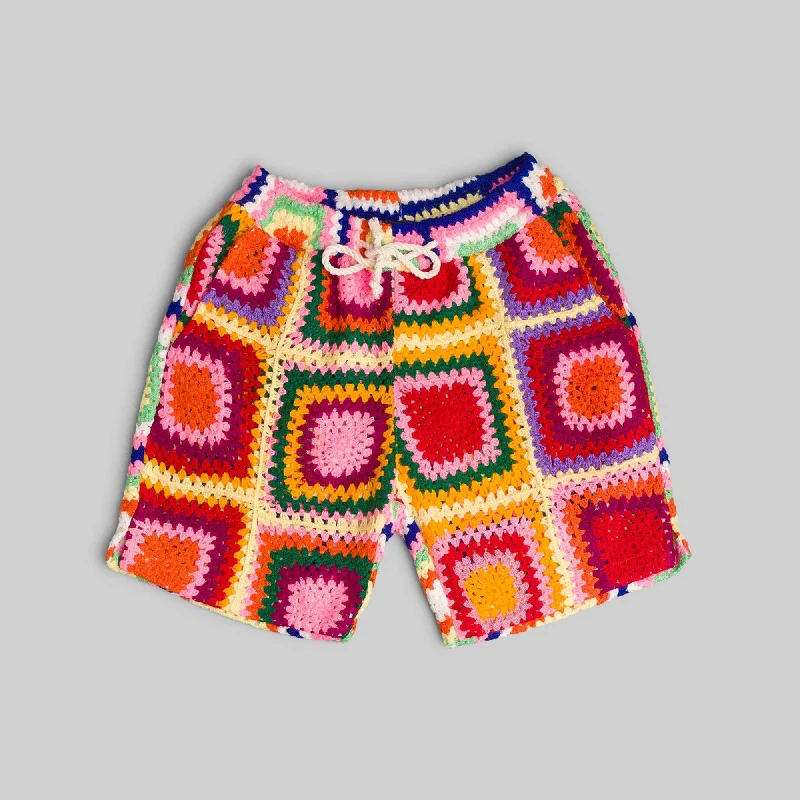 Crochet Camp Shorts