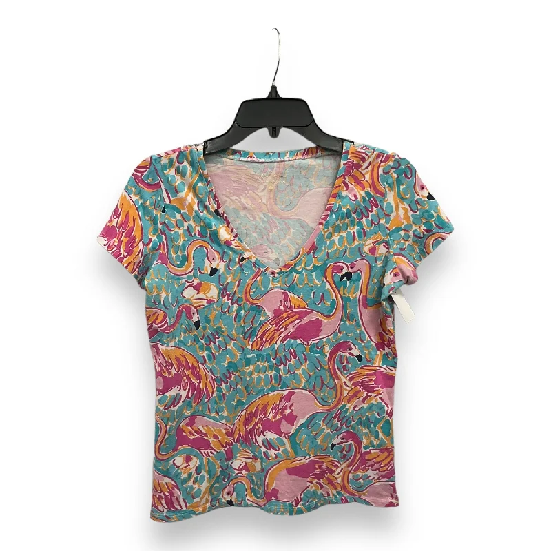 Top Short Sleeve By Lilly Pulitzer In Multi-colored, Size: S