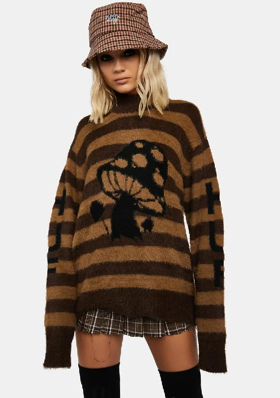 Shroom Jacquard Knit Sweater