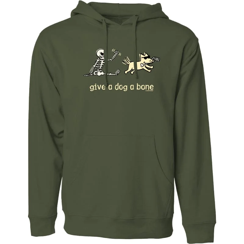 Give a Dog a Bone - Sweatshirt Pullover Hoodie