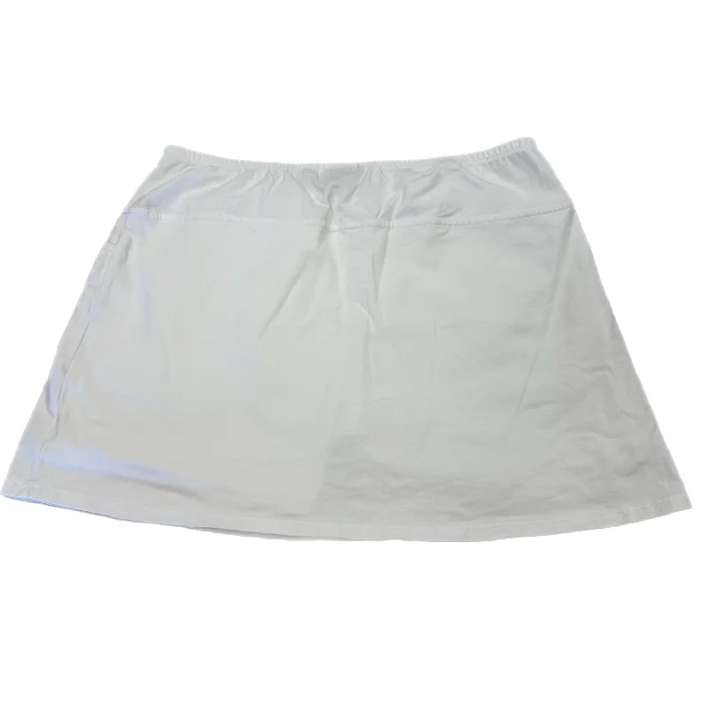 Skort By Onque In White, Size: M