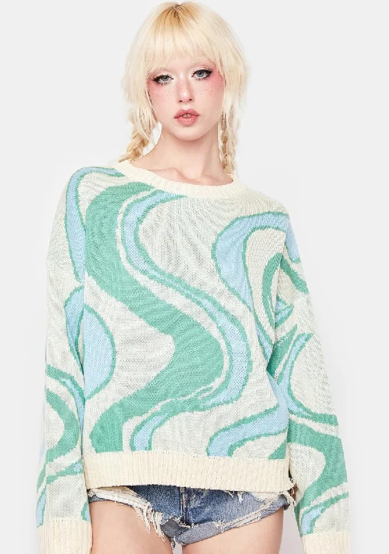 With The Tides Knit Sweater