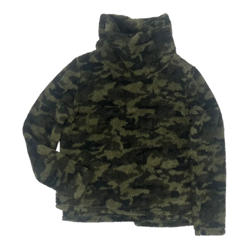 Sweatshirt Crewneck By Zella In Camouflage Print, Size:M