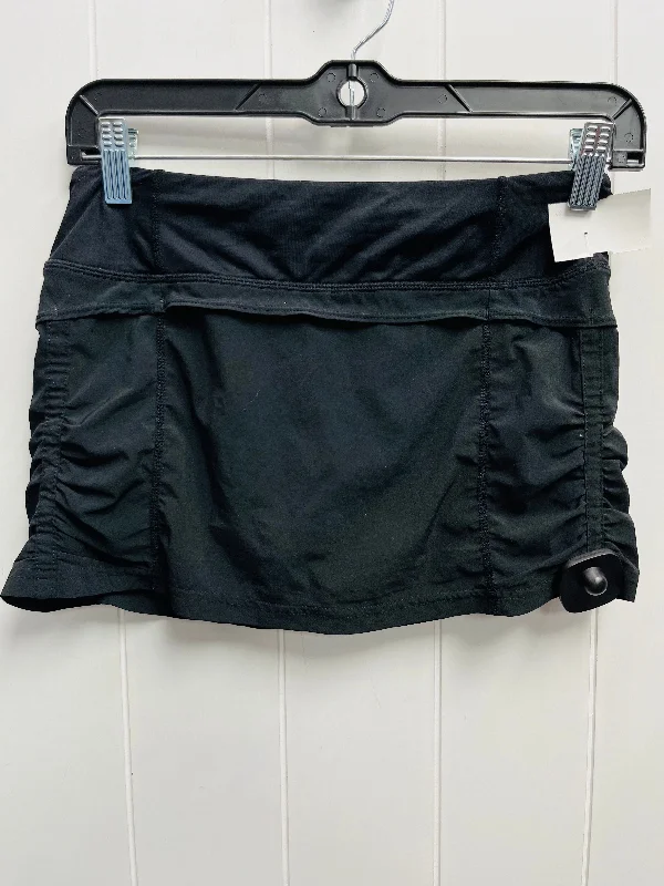 Athletic Skort By Lululemon In Black, Size: 2