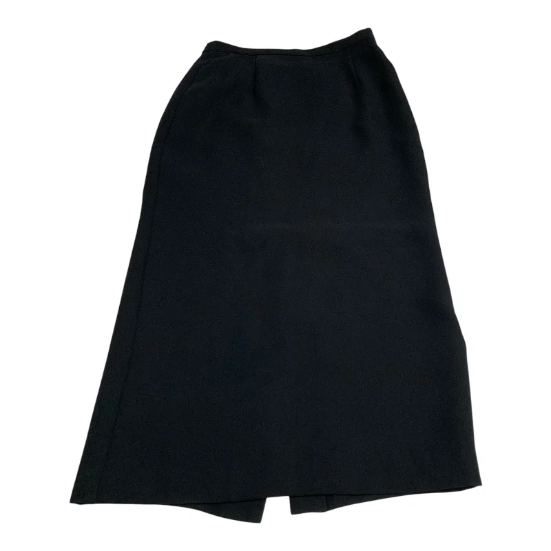 Skirt Midi By Talbots In Black, Size: S