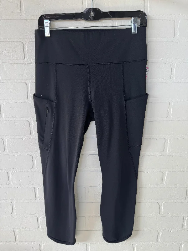 Athletic Capris By Athleta In Black, Size: 10