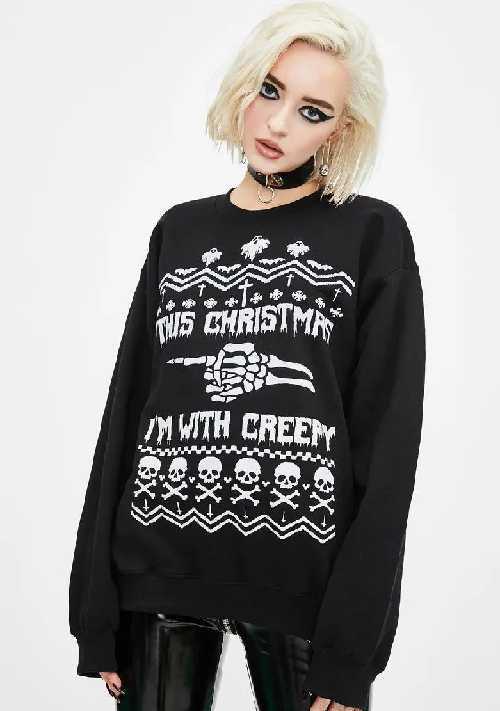 I'm Creepy Christmas Sweater