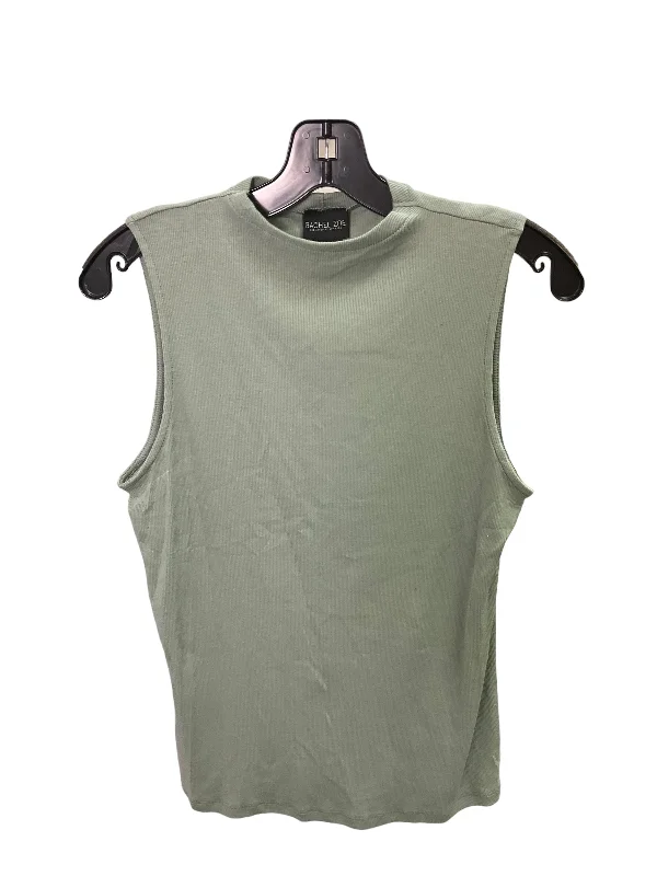 Top Sleeveless By Rachel Zoe In Sage, Size: Xl