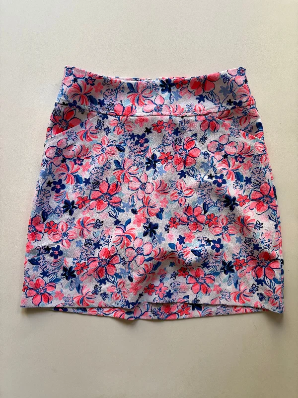 Skort By Lilly Pulitzer In Floral Print, Size: 0