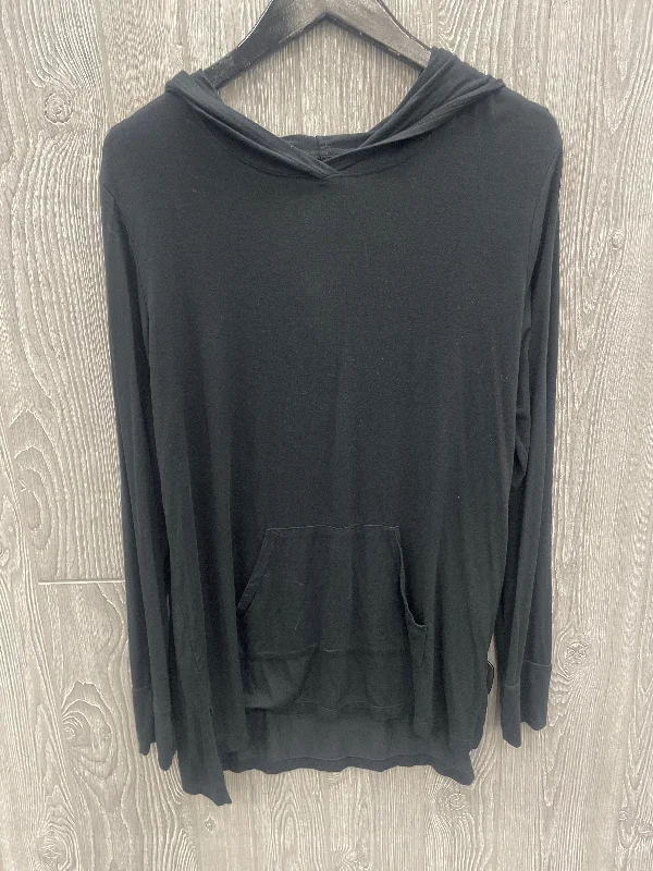 Top Long Sleeve By Cuddl Duds In Black, Size: L