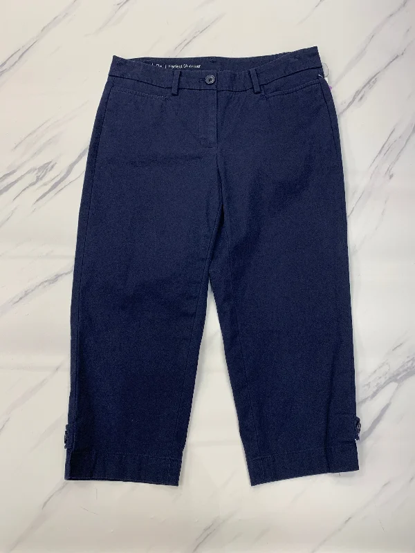 Capris By Talbots In Blue, Size: 2petite