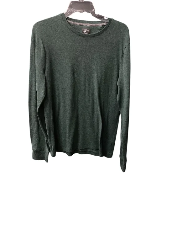 Top Long Sleeve By J. Crew In Green, Size: M