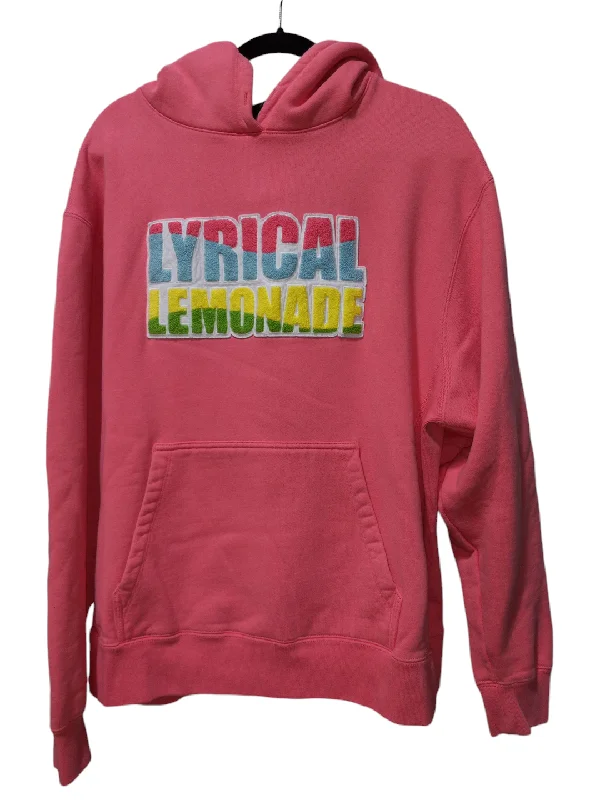 Sweatshirt Hoodie By Jordan In Pink, Size: L