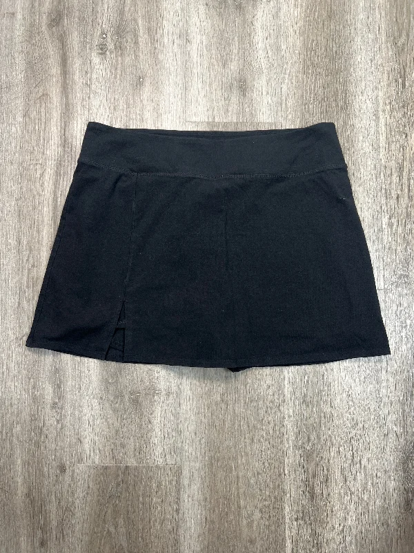 Athletic Skort By Old Navy In Black, Size: Xl