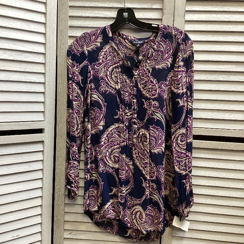 Top Long Sleeve By Lucky Brand In Multi-colored, Size: S