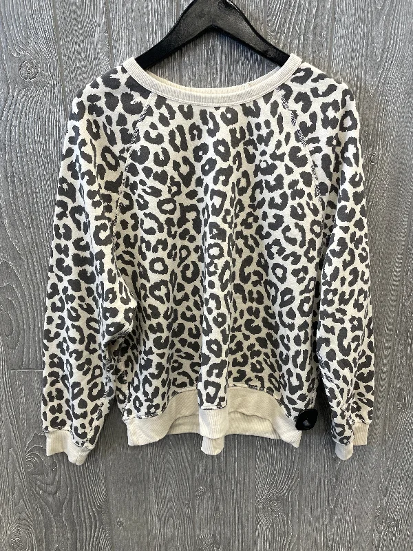 Top Long Sleeve By Grayson Threads In Animal Print, Size: Xxl