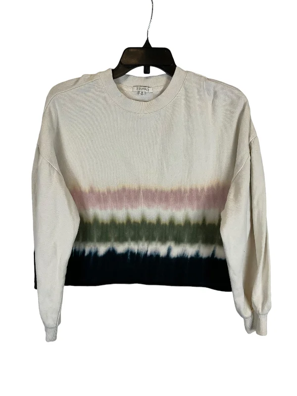 Sweatshirt Crewneck By Z Supply In Cream, Size: Xs