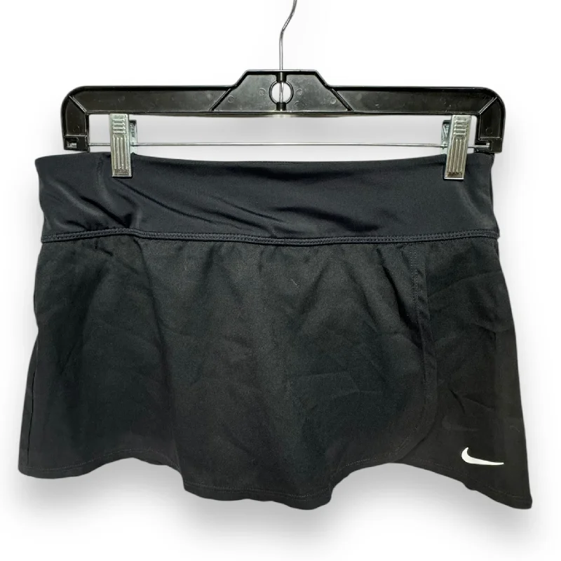 Athletic Skort By Nike Apparel In Black, Size: S