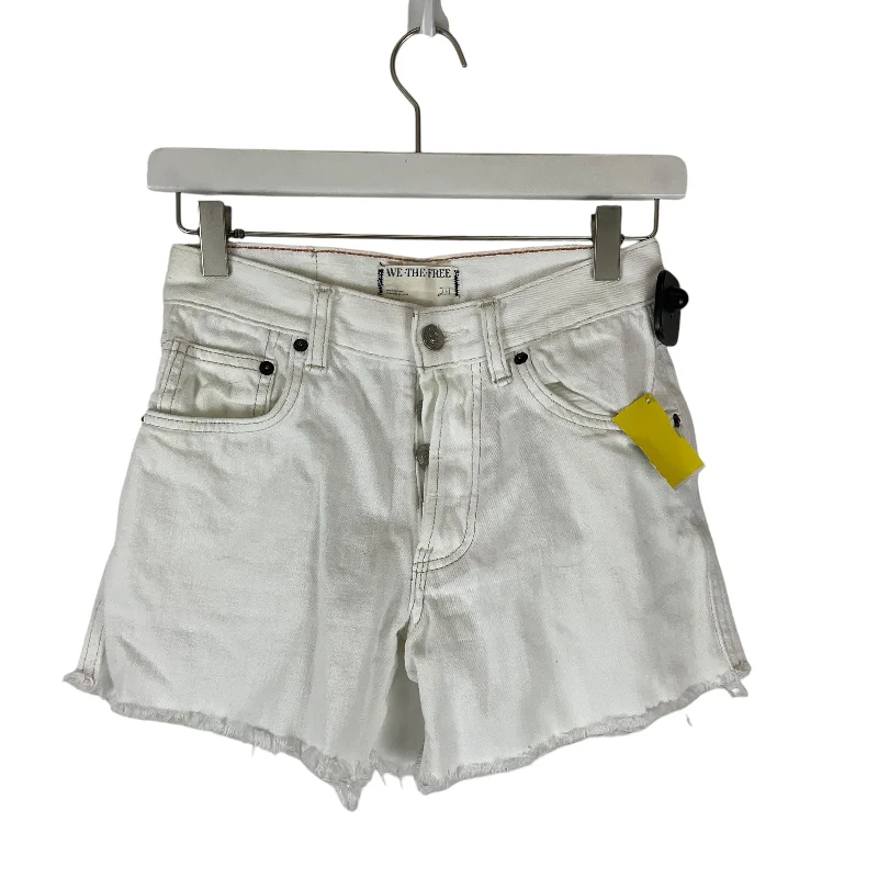 Shorts By We The Free In White Denim, Size: 0