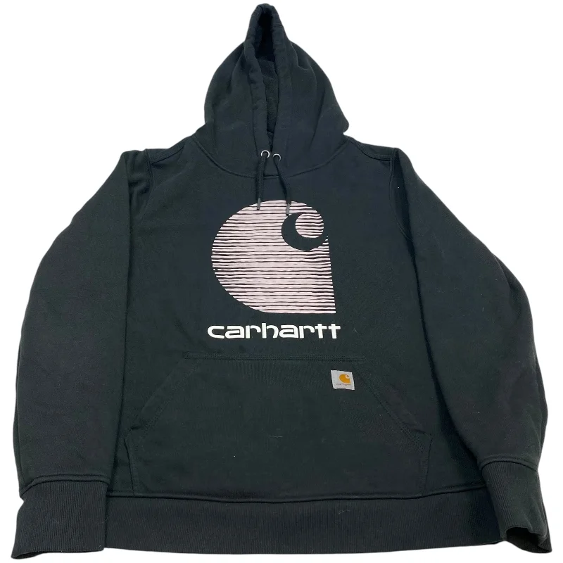 Sweatshirt Hoodie By Carhartt In Black, Size: L