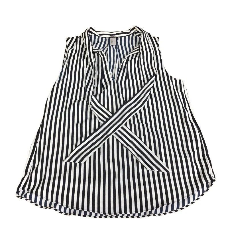 Striped Pattern Top Sleeveless H&m, Size 6