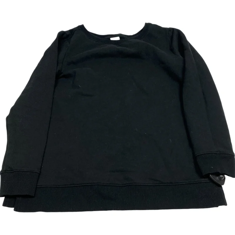 Sweatshirt Crewneck By Amazon Essentials In Black, Size: M