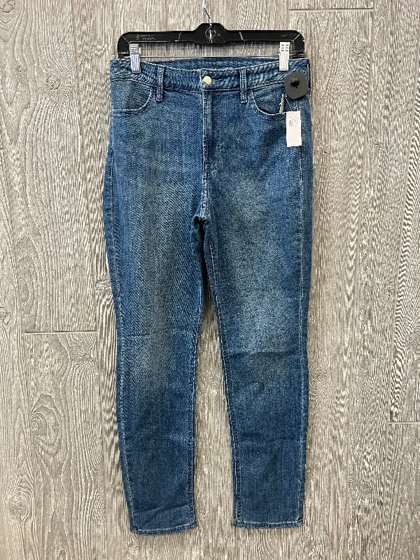 Jeans Straight By Old Navy In Blue Denim, Size: 8