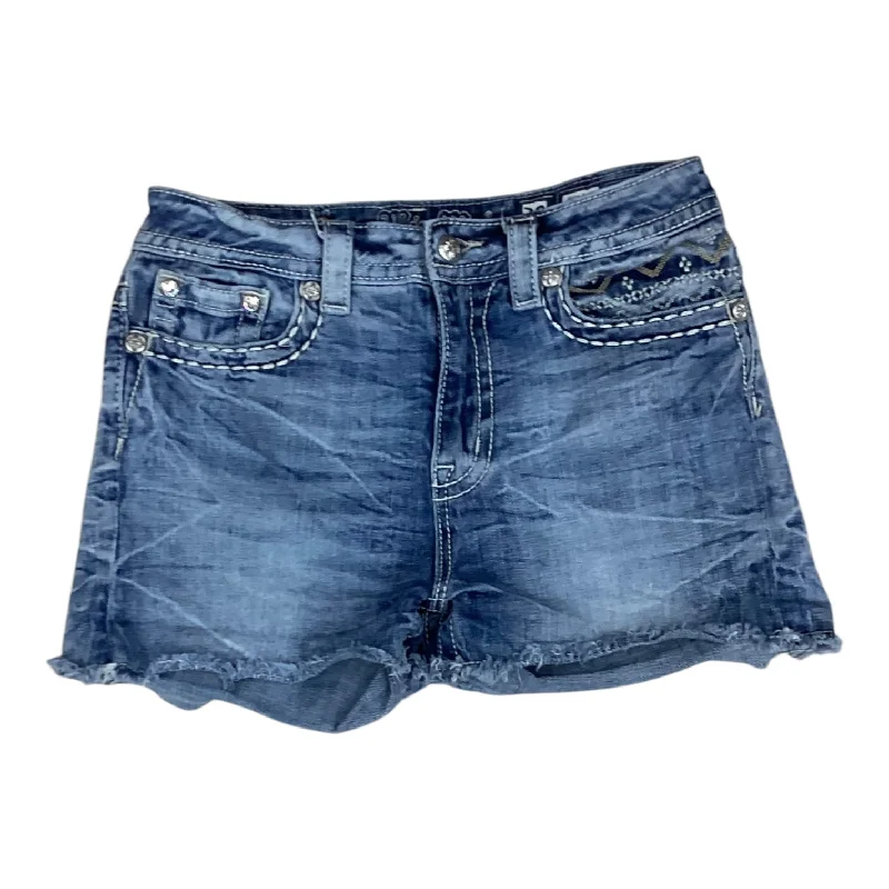 Shorts Designer By Miss Me In Blue Denim, Size: 8