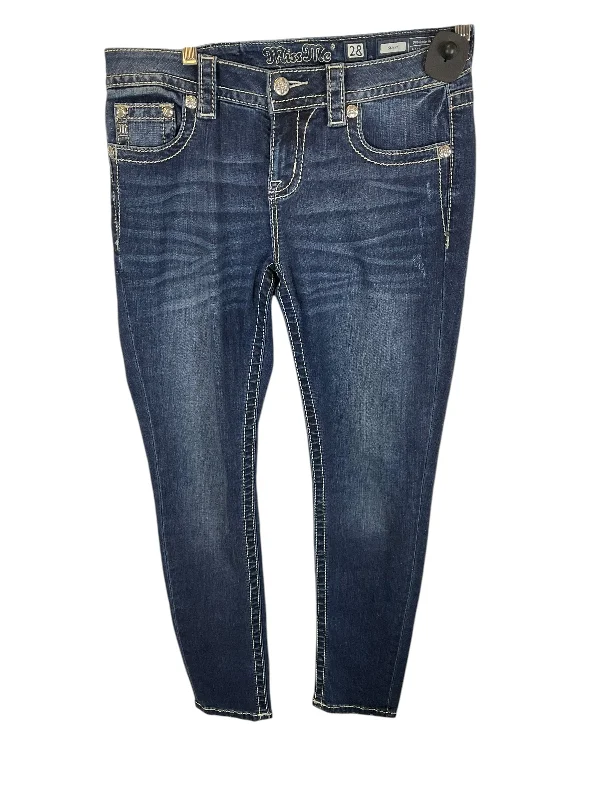 Jeans Designer By Miss Me In Blue Denim, Size: 6