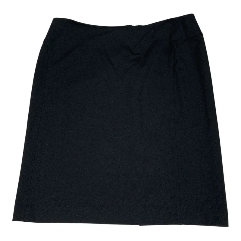 Skirt Midi By Talbots In Black, Size: Lp