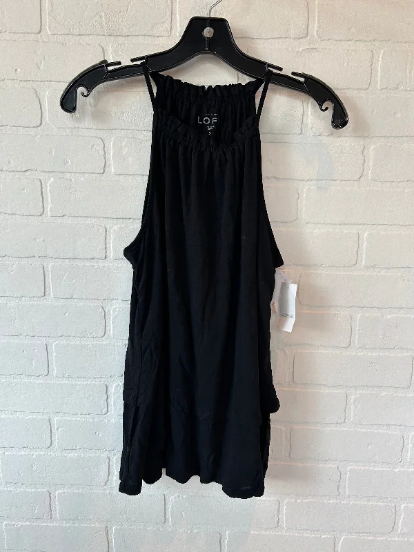 Black Top Sleeveless Loft, Size S