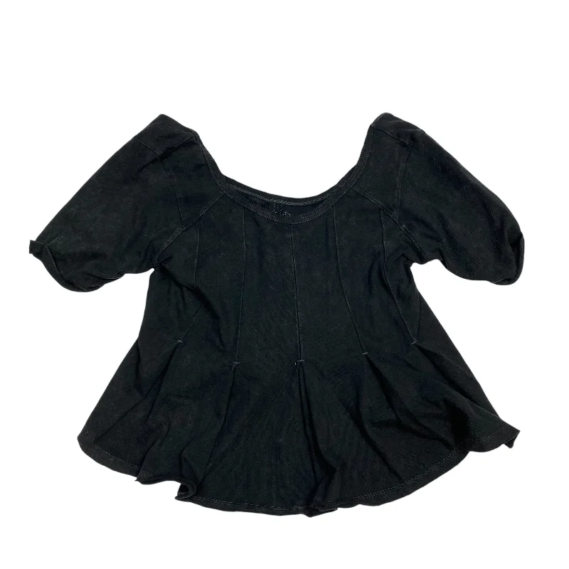 Top Short Sleeve By We The Free In Black, Size: L