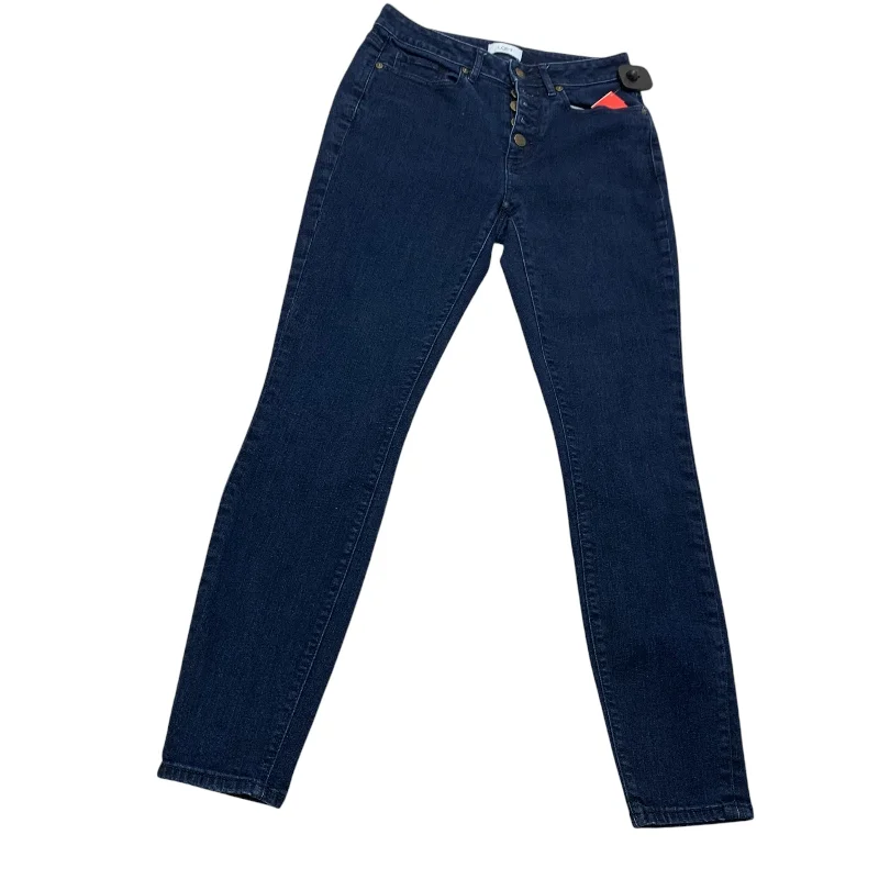 Jeans Skinny By Loft In Blue Denim, Size: 2