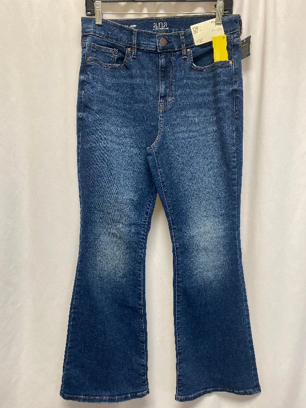 Jeans Boot Cut By Ana In Blue Denim, Size: 12p