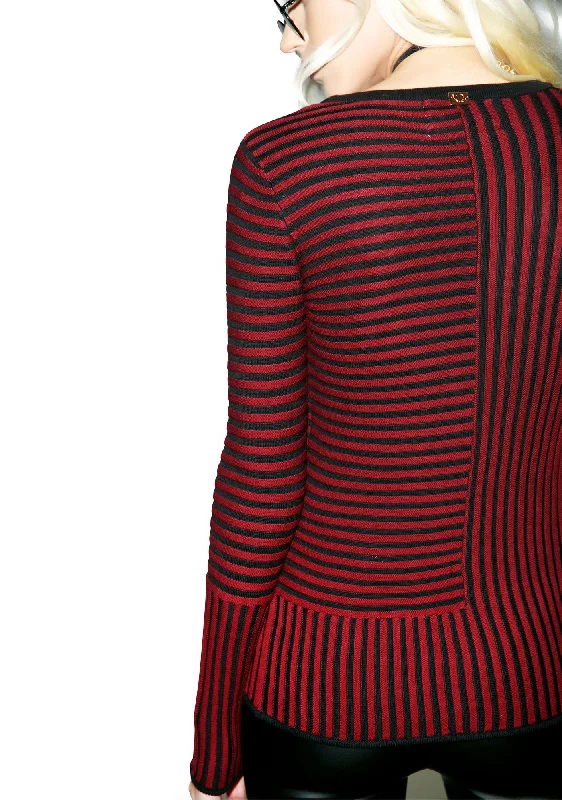 Switch Stripe Sweater