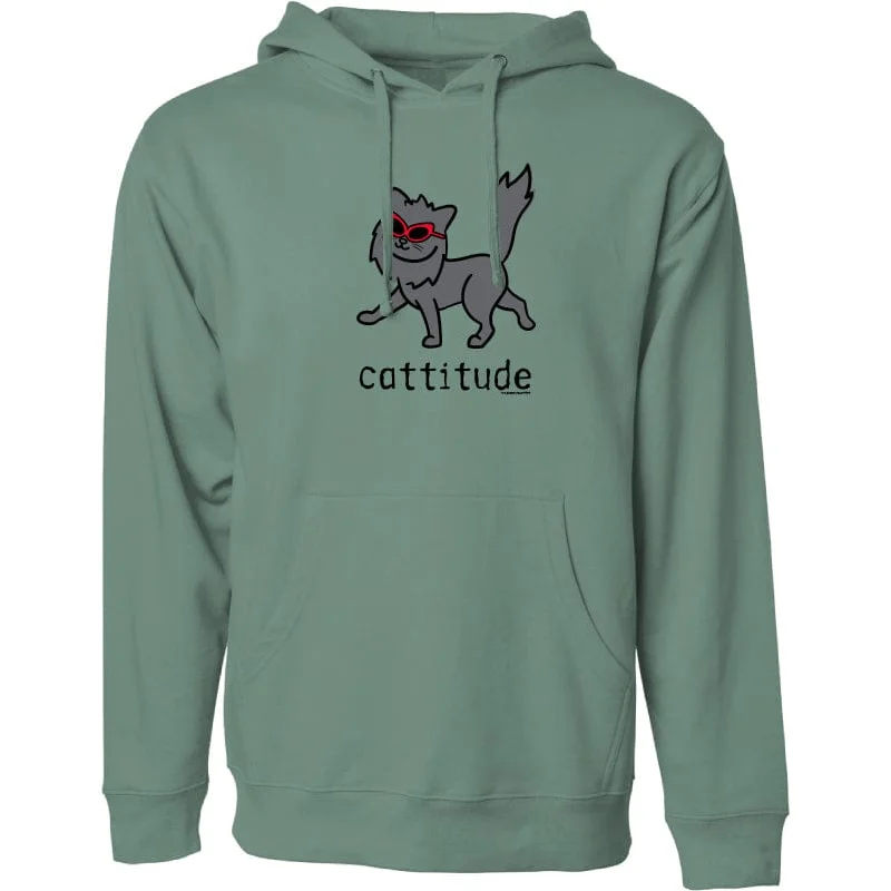 Cattitude - Sweatshirt Pullover Hoodie