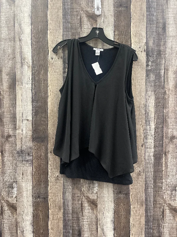 Top Sleeveless By Bar Iii In Black, Size: L