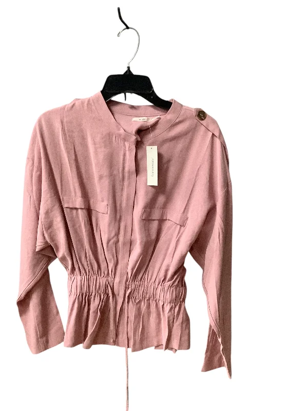 Top Long Sleeve By Mi Ami In Pink, Size: S