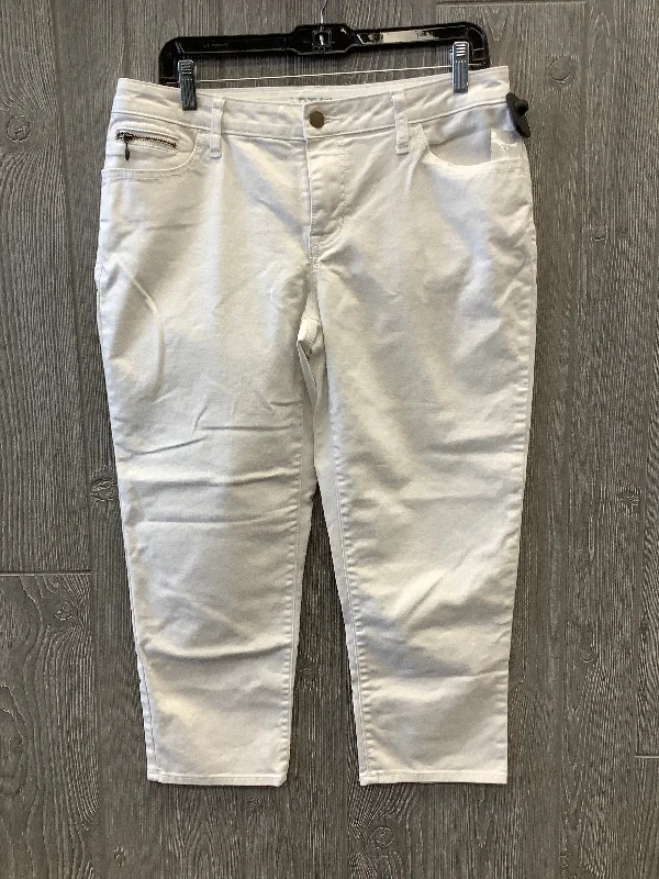 Capris By Apt 9 In White, Size: 12