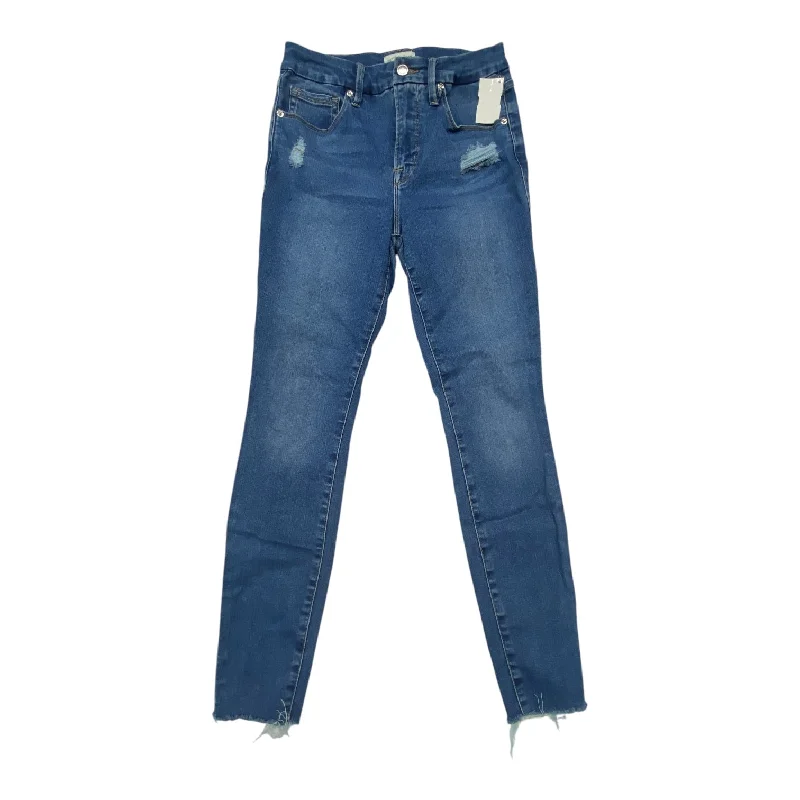 Jeans Skinny By Judy Blue In Blue Denim, Size: 2