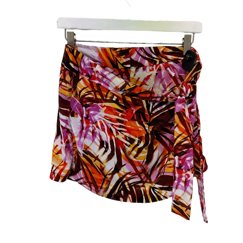 Multi-colored Skort Cache, Size 8