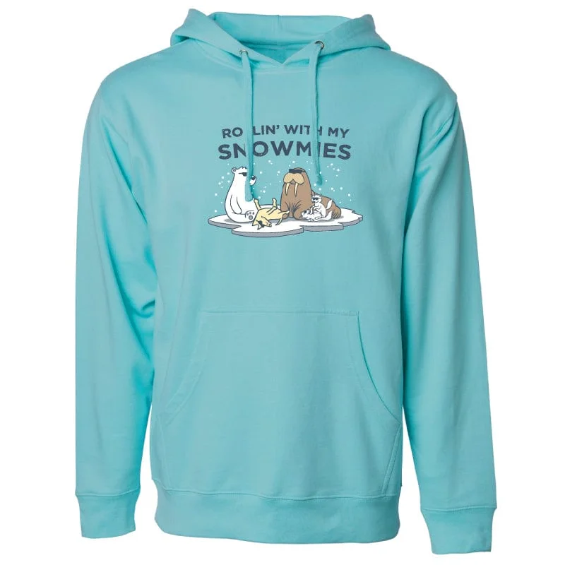 Rollin With My Snowmies - Sweatshirt Pullover Hoodie