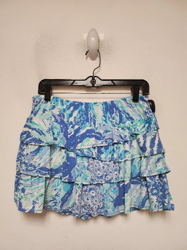 Skort Designer By Lilly Pulitzer In Blue, Size: M