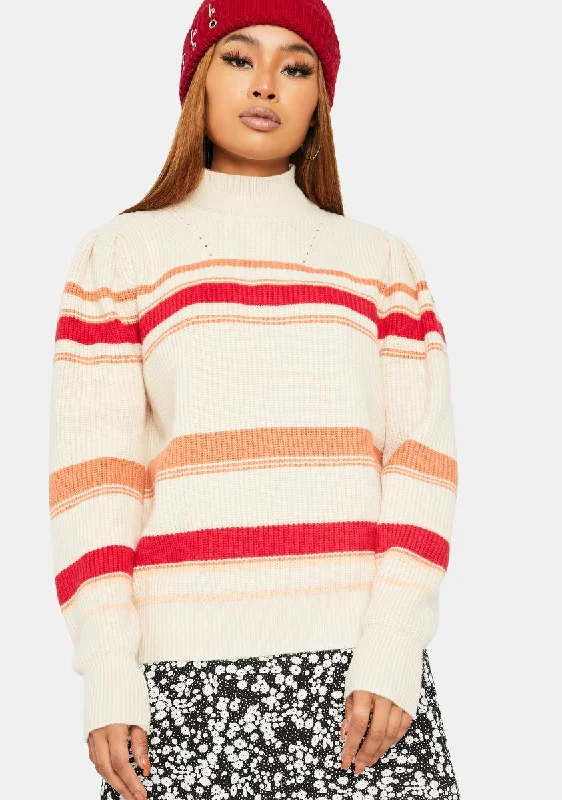 Risky Games Mockneck Sweater