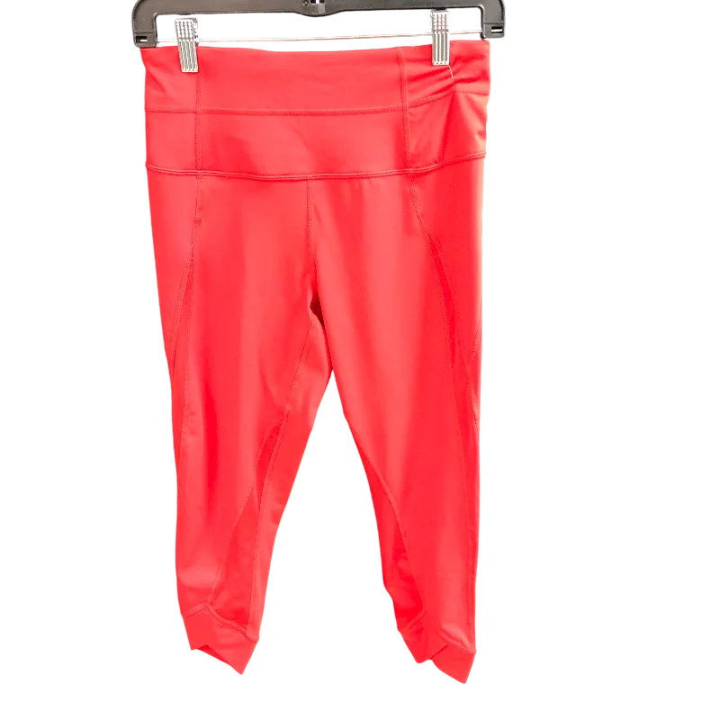 Athletic Capris By Zella In Red, Size: M