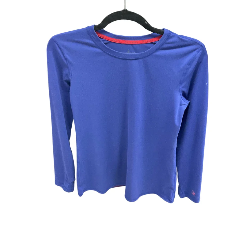 Top Long Sleeve By Cuddl Duds In Blue, Size: S