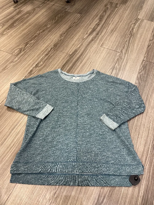 Top Long Sleeve By Old Navy In Blue, Size: Xl